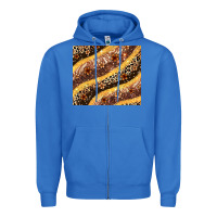 True Royal melanin leopard glitter Zipper Hoodie - Zillion Design Studio