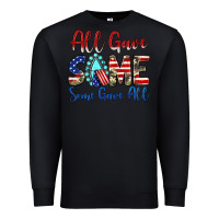 Black all gave some some gave all Premium Sweatshirt - JahusDesignShop