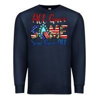 Navy all gave some some gave all Premium Sweatshirt - JahusDesignShop