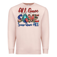 Pale Pink all gave some some gave all Premium Sweatshirt - JahusDesignShop