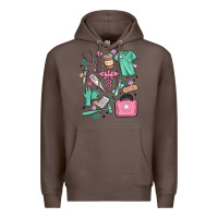 Coffee can't talk right now doing medical assistant stuff Premium Hoodie - MaliasSmallBusiness