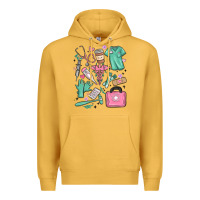 Mustard can't talk right now doing medical assistant stuff Premium Hoodie - MaliasSmallBusiness
