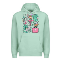 Seafoam can't talk right now doing medical assistant stuff Premium Hoodie - MaliasSmallBusiness