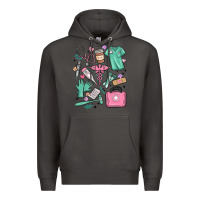 Smoke can't talk right now doing medical assistant stuff Premium Hoodie - MaliasSmallBusiness