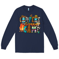 Navy campers gonna camp Long Sleeve Tee - Zillion Design Studio