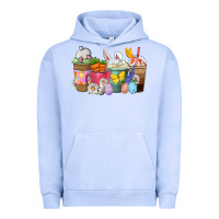 Pigment Grape Ice Easter coffee cups Urban Hoodie - NancyCooperArtShop
