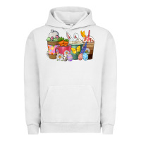 Pigment Lunar Rock Easter coffee cups Urban Hoodie - NancyCooperArtShop