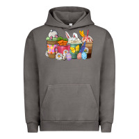 Pigment Tornado Easter coffee cups Urban Hoodie - NancyCooperArtShop