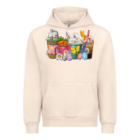 Sandshell Easter coffee cups Urban Hoodie - NancyCooperArtShop