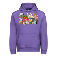 Tulip Easter coffee cups Urban Hoodie - NancyCooperArtShop