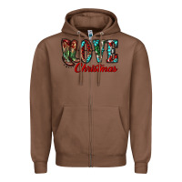 Chestnut christmas love boots Zipper Hoodie - RanaPortraitStore