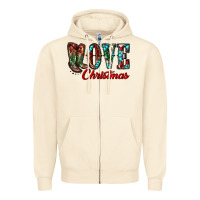 Sandshell christmas love boots Zipper Hoodie - RanaPortraitStore