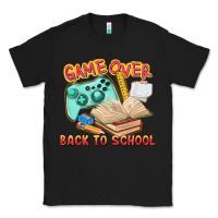 Black game over back to school Classic Tee - texasbilliewilder
