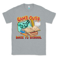 Heather Grey game over back to school Classic Tee - texasbilliewilder
