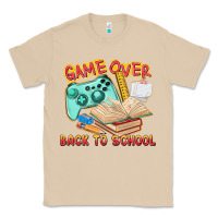 Mushroom game over back to school Classic Tee - texasbilliewilder