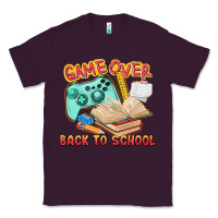 Plum game over back to school Classic Tee - texasbilliewilder