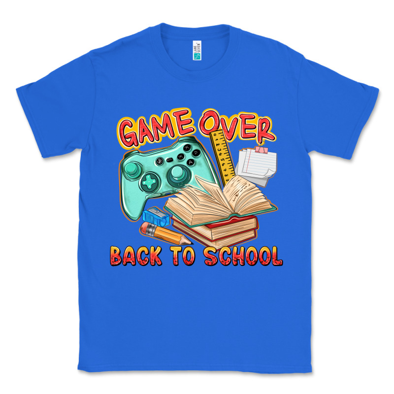 Game Over Back To School Classic Tee by texasbilliewilder | Teevron