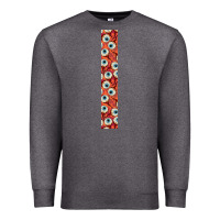 Charcoal Heather Halloween Key Fob Premium Sweatshirt - BundleAndBundleShop