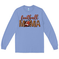 Colony Blue football mama Long Sleeve Tee - texasbilliewilder