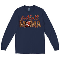 Navy football mama Long Sleeve Tee - texasbilliewilder