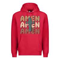 Cardinal amen Premium Hoodie - MaliasSmallBusiness