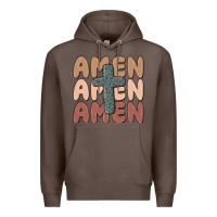 Coffee amen Premium Hoodie - MaliasSmallBusiness