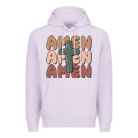 Lilac amen Premium Hoodie - MaliasSmallBusiness
