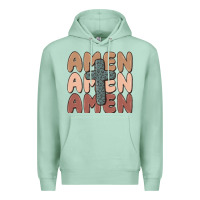 Seafoam amen Premium Hoodie - MaliasSmallBusiness