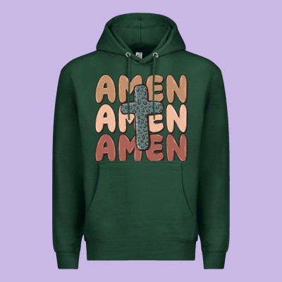 Amen Premium Hoodie Designed By Maliassmallbusiness