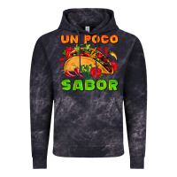 Cloud Black un poco sabor with taco and pepper Vintage Hoodie - AdoDesignShop