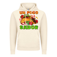 Vintage Artic un poco sabor with taco and pepper Vintage Hoodie - AdoDesignShop