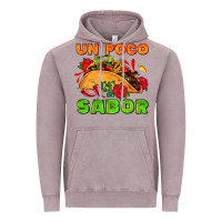 Vintage Zinc un poco sabor with taco and pepper Vintage Hoodie - AdoDesignShop