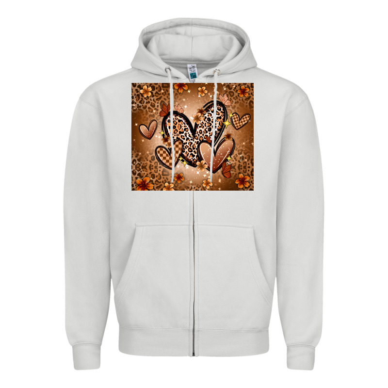 Melanin Hearts Zipper Hoodie by Zillion Design Studio | Teevron