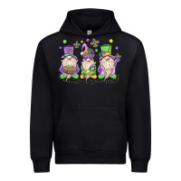 Black mardi gras gnomes Urban Hoodie - MaliasSmallBusiness
