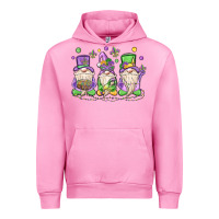 Fuchsia Pink mardi gras gnomes Urban Hoodie - MaliasSmallBusiness