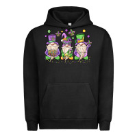 Pigment Black mardi gras gnomes Urban Hoodie - MaliasSmallBusiness