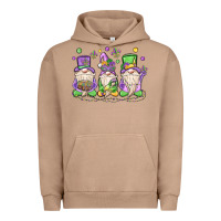 Pigment Burro mardi gras gnomes Urban Hoodie - MaliasSmallBusiness