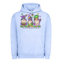 Pigment Grape Ice mardi gras gnomes Urban Hoodie - MaliasSmallBusiness