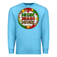 Ocean Blue Drink Drank Drunk Premium Sweatshirt - Artiststas