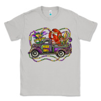 Moon Dust mardi gras truck with mask fleur de lis and crawfish Classic Tee - RanaPortraitStore