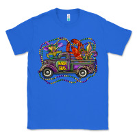 True Royal mardi gras truck with mask fleur de lis and crawfish Classic Tee - RanaPortraitStore