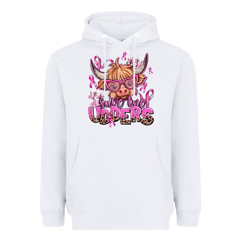 Save The Udders Heavyweight Hoodie by AdoDesignShop | Teevron