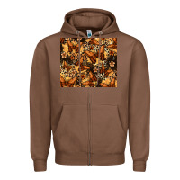 Chestnut melanin butterfly Zipper Hoodie - Zillion Design Studio