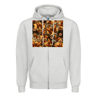 Dove Grey melanin butterfly Zipper Hoodie - Zillion Design Studio