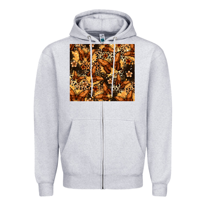 Melanin Butterfly Zipper Hoodie by Zillion Design Studio | Teevron
