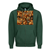Sports Green melanin butterfly Zipper Hoodie - Zillion Design Studio