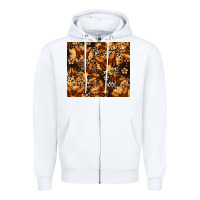 White melanin butterfly Zipper Hoodie - Zillion Design Studio