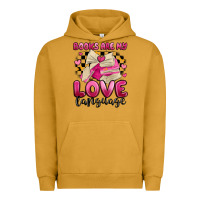 Pigment Peanut Butter books are my love language Urban Hoodie - MaliasSmallBusiness