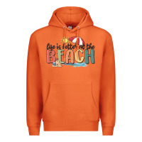 Carrot life is better at the beach Premium Hoodie - MaliasSmallBusiness