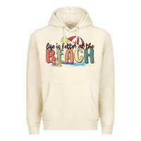 Tofu life is better at the beach Premium Hoodie - MaliasSmallBusiness